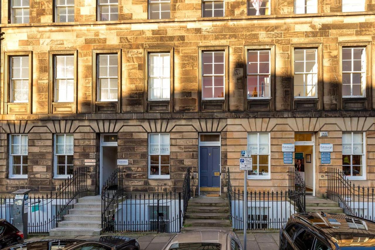 Ferienwohnung Heart Of Edinburgh City Centre 3 Bed Georgian Apt Exterior foto